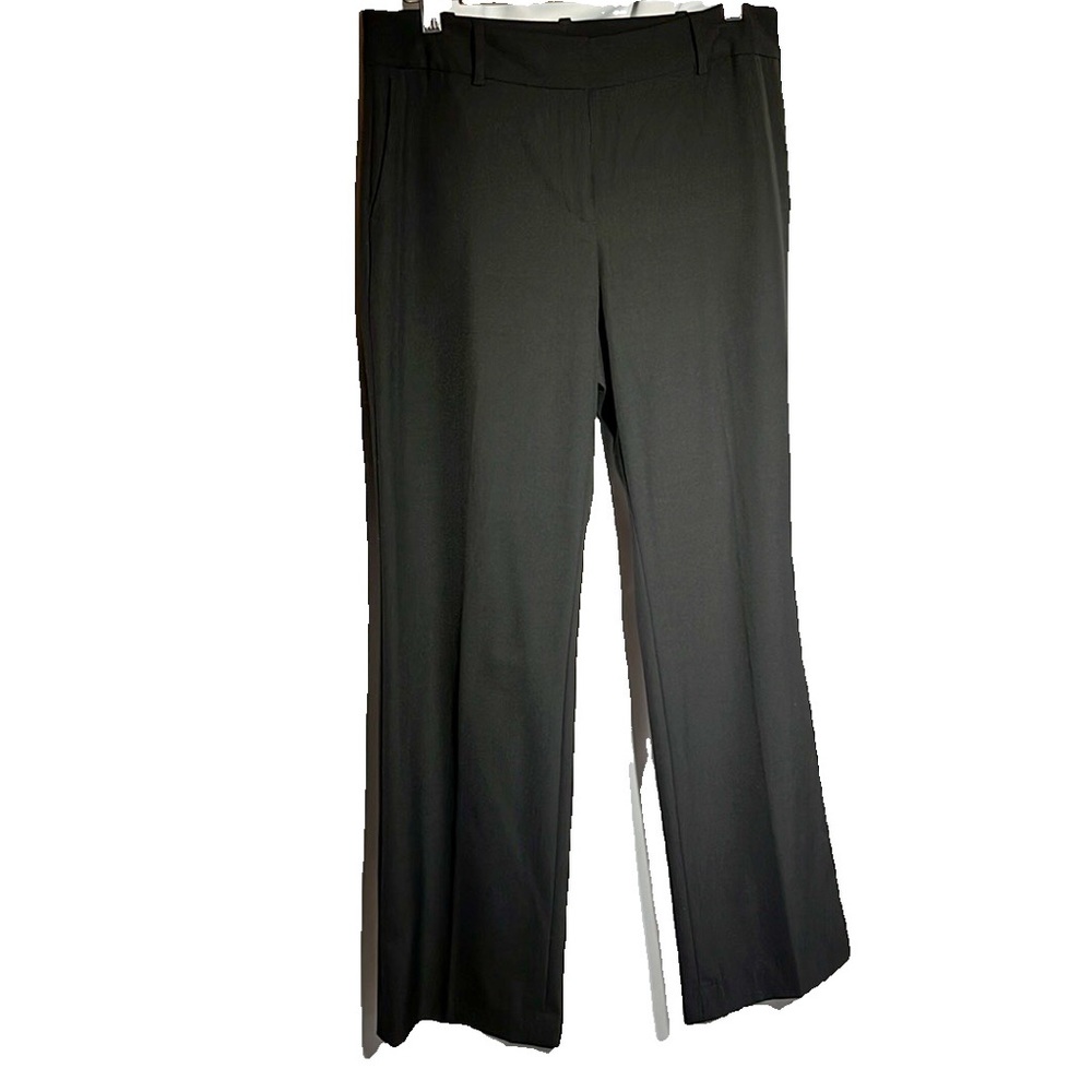 Ann Taylor Petite Black Dress Pants 10P Curvy